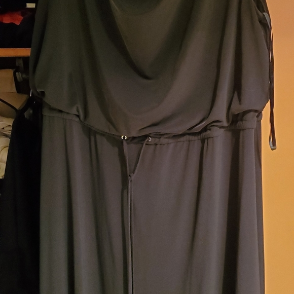 Women Black Calvin klein dress size 2x reduced / flaws - Picture 6 of 7